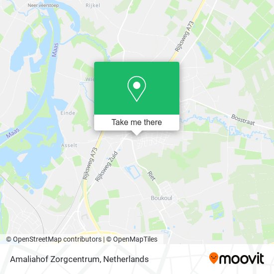 Amaliahof Zorgcentrum map
