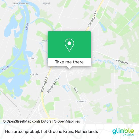 Huisartsenpraktijk het Groene Kruis map