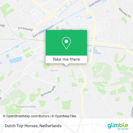 Dutch Top Horses map