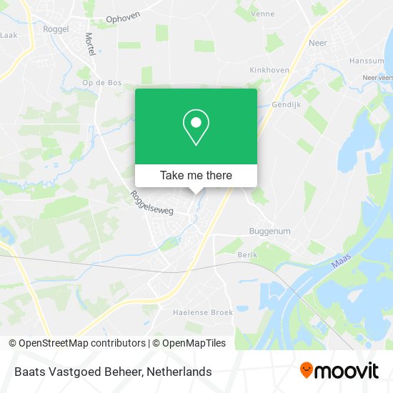 Baats Vastgoed Beheer map