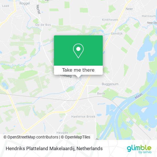 Hendriks Platteland Makelaardij map