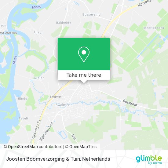 Joosten Boomverzorging & Tuin Karte