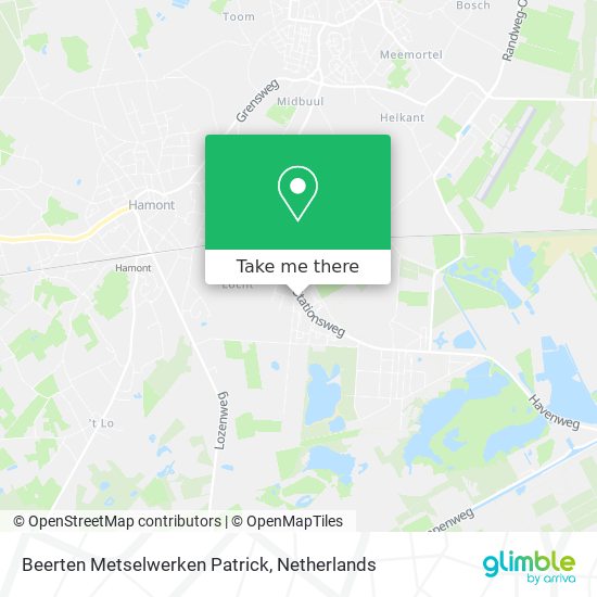 Beerten Metselwerken Patrick map