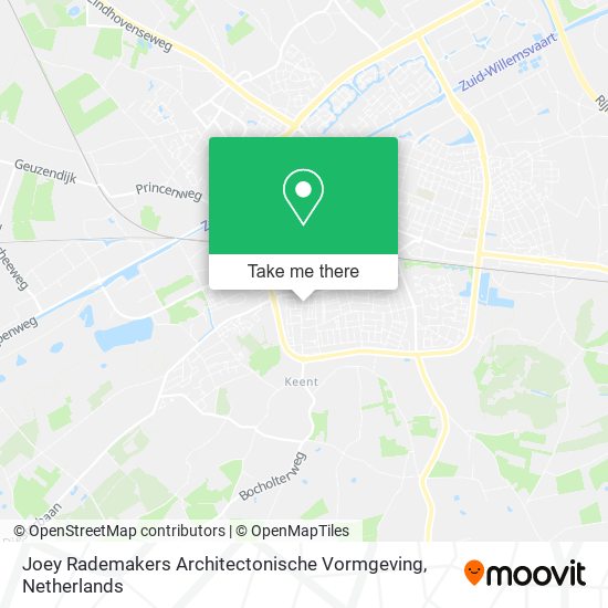 Joey Rademakers Architectonische Vormgeving map