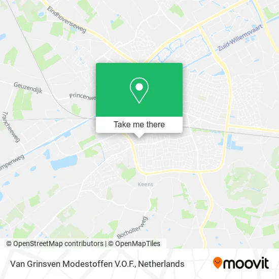 Van Grinsven Modestoffen V.O.F. map