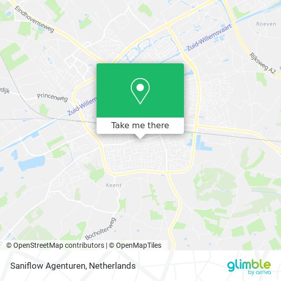 Saniflow Agenturen map