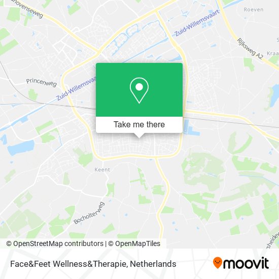 Face&Feet Wellness&Therapie map