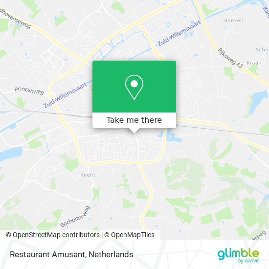 Restaurant Amusant map