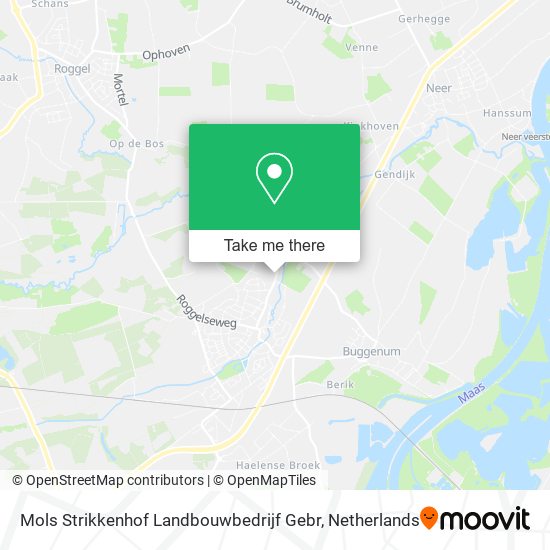 Mols Strikkenhof Landbouwbedrijf Gebr map