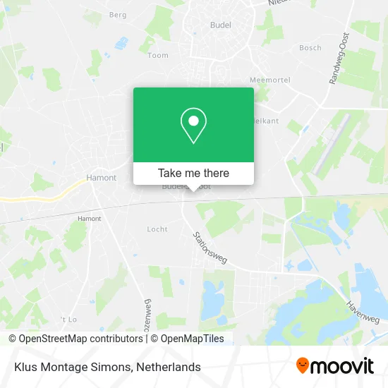 Klus Montage Simons map