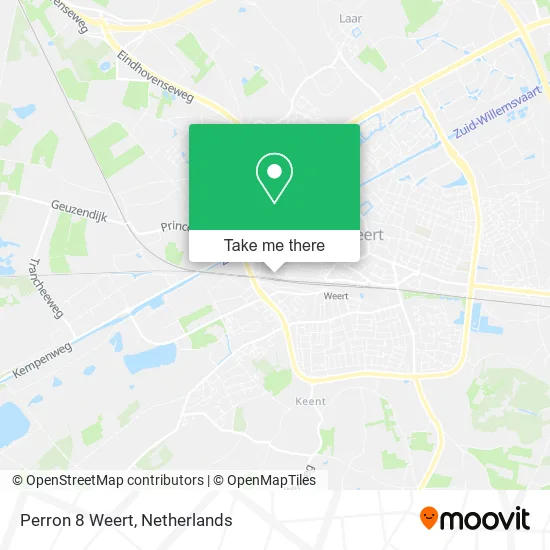 Perron 8 Weert map