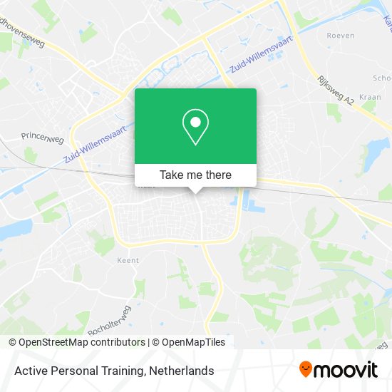 Active Personal Training map