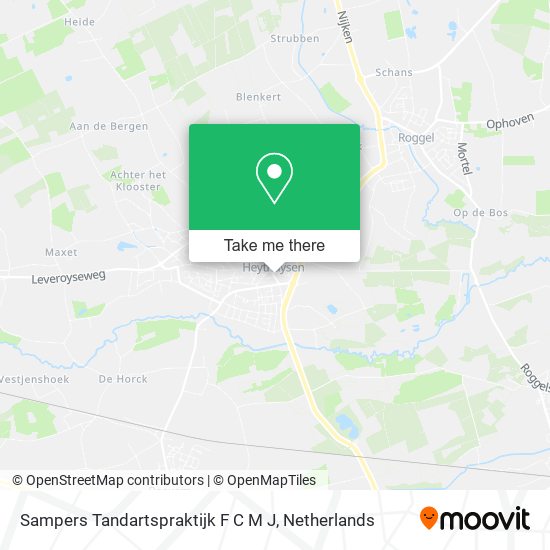 Sampers Tandartspraktijk F C M J map