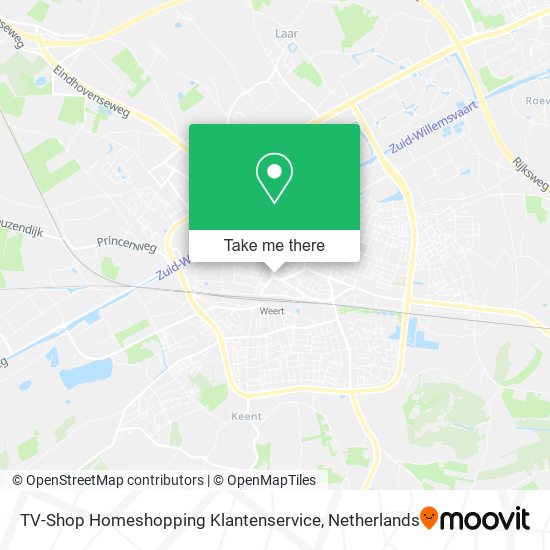 TV-Shop Homeshopping Klantenservice Karte