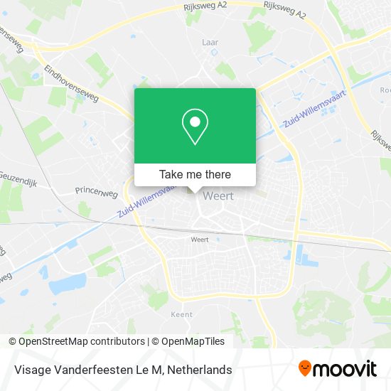 Visage Vanderfeesten Le M map