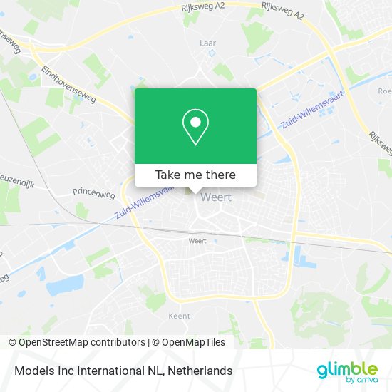 Models Inc International NL map