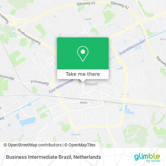 Business Intermediate Brazil map