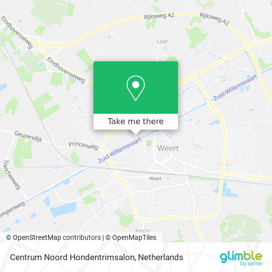 Centrum Noord Hondentrimsalon Karte