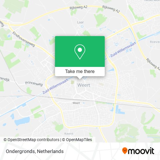 Ondergronds map