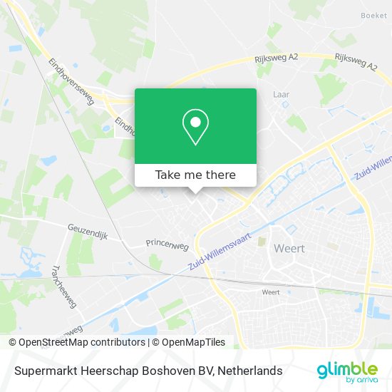 Supermarkt Heerschap Boshoven BV map