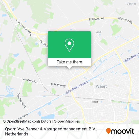 Qvgm Vve Beheer & Vastgoedmanagement B.V. Karte