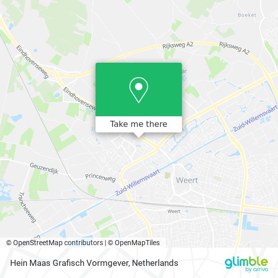 Hein Maas Grafisch Vormgever Karte