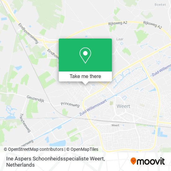 Ine Aspers Schoonheidsspecialiste Weert map