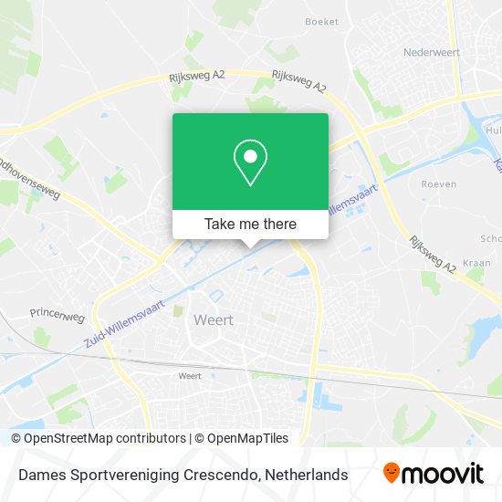 Dames Sportvereniging Crescendo map