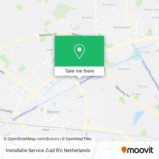 Installatie Service Zuid BV Karte