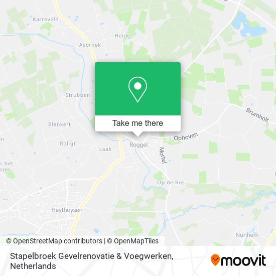Stapelbroek Gevelrenovatie & Voegwerken map