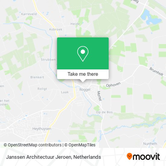 Janssen Architectuur Jeroen map
