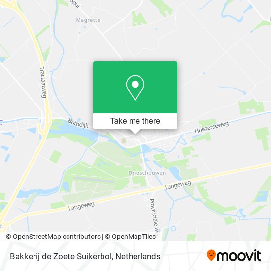 Bakkerij de Zoete Suikerbol Karte