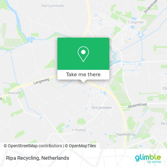 Ripa Recycling map