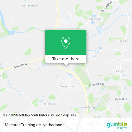 Meester Training de map