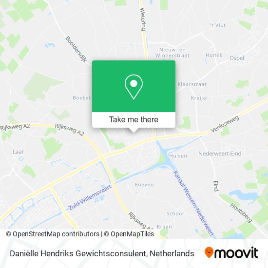 Daniëlle Hendriks Gewichtsconsulent map