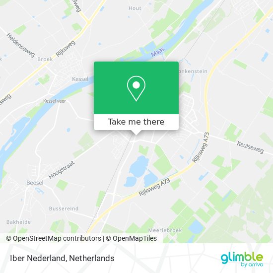 Iber Nederland map