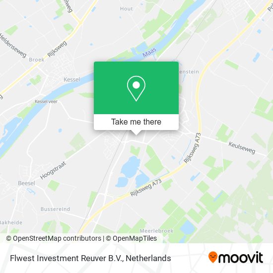 Flwest Investment Reuver B.V. map