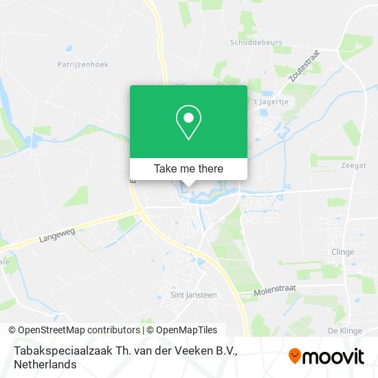 Tabakspeciaalzaak Th. van der Veeken B.V. map