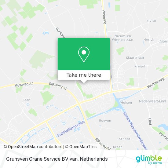 Grunsven Crane Service BV van Karte