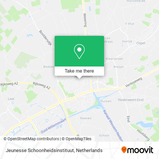 Jeunesse Schoonheidsinstituut map