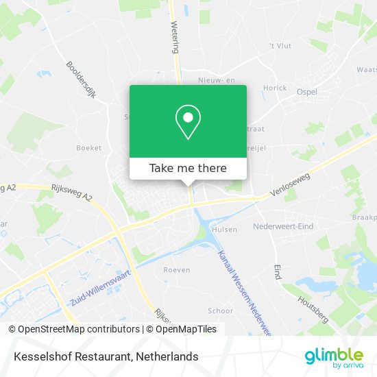 Kesselshof Restaurant map