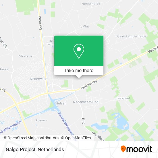 Galgo Project map