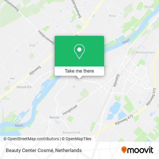Beauty Center Cosmé map