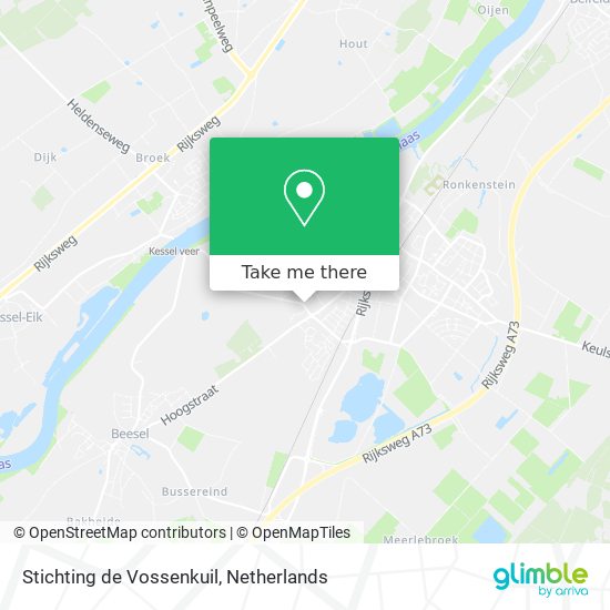 Stichting de Vossenkuil Karte