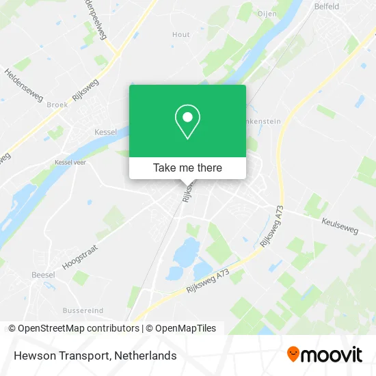 Hewson Transport map