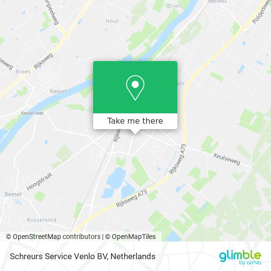 Schreurs Service Venlo BV Karte