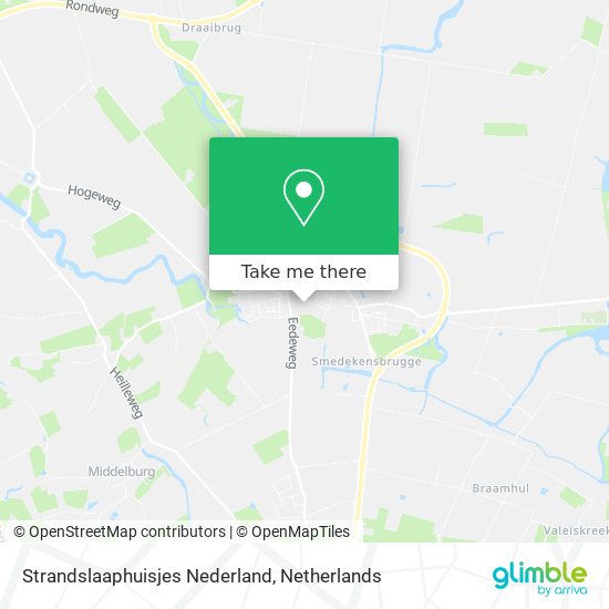 Strandslaaphuisjes Nederland Karte