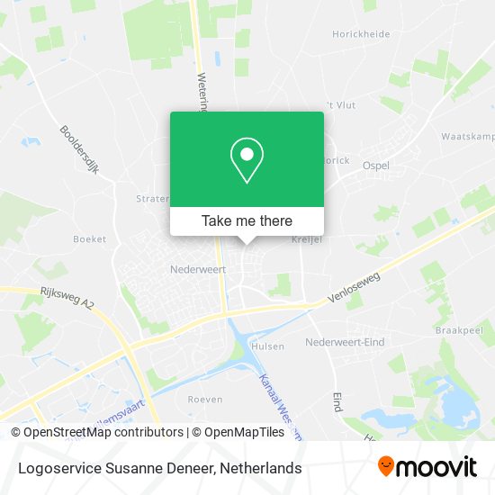 Logoservice Susanne Deneer map