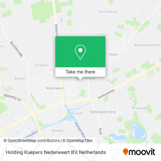 Holding Kuepers Nederweert BV Karte