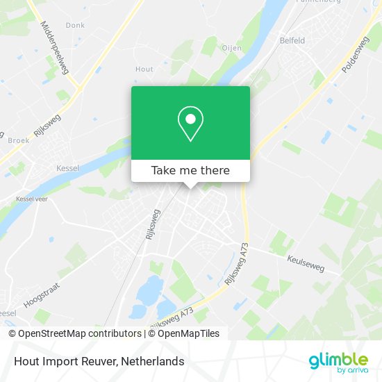 Hout Import Reuver map